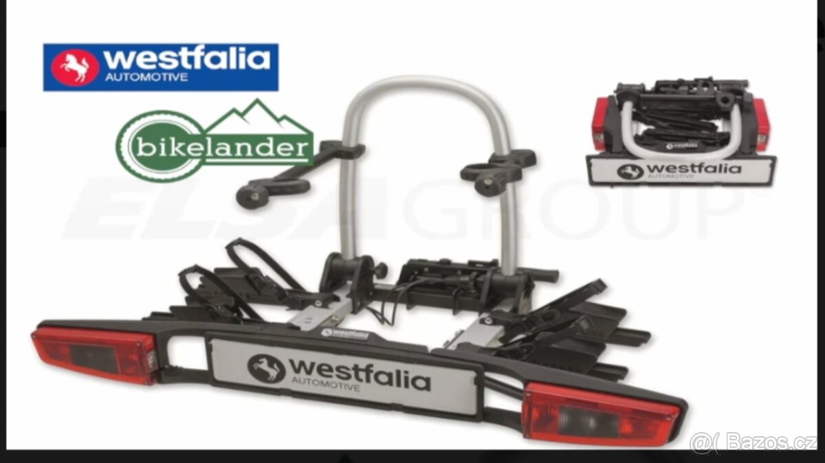 Nosič kol WESTFALIA Bikelander BC80 LED