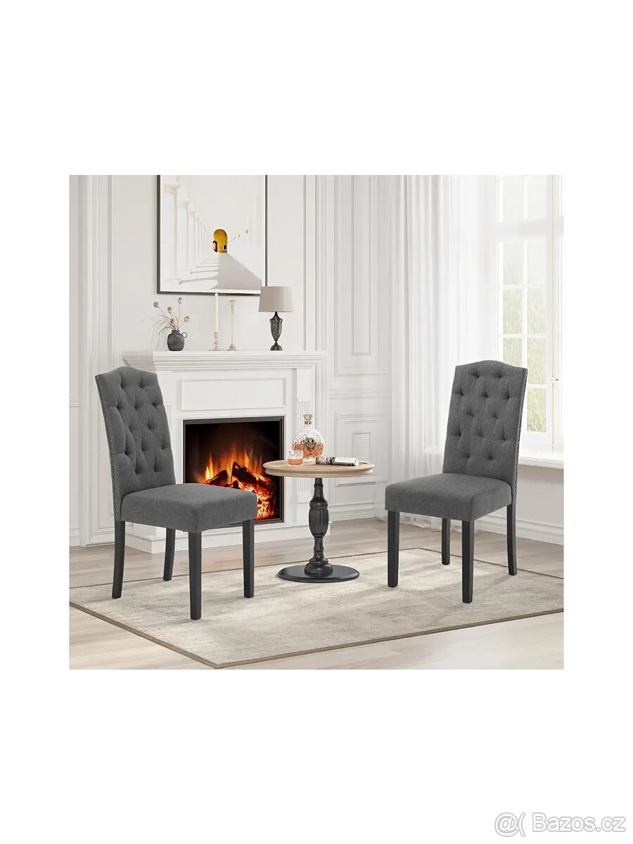 Nový set 6 kusů moderních jídelních židlí