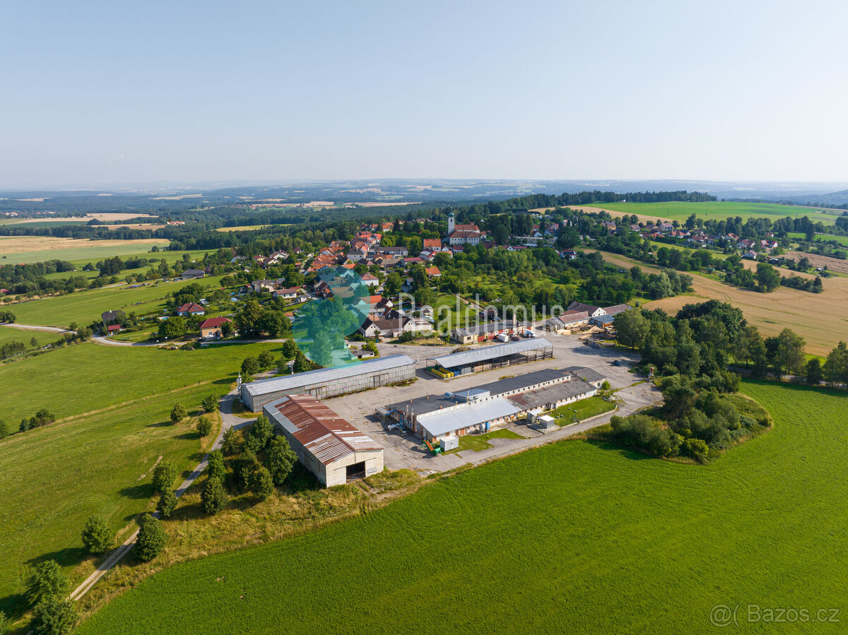 Pronájem, průmyslový areál, Svatý Ján nad Malší, trafo 600 k