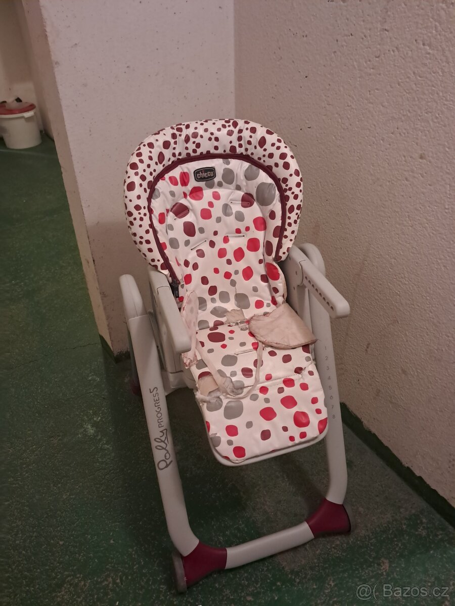 Jídelní židlička Polly Progres