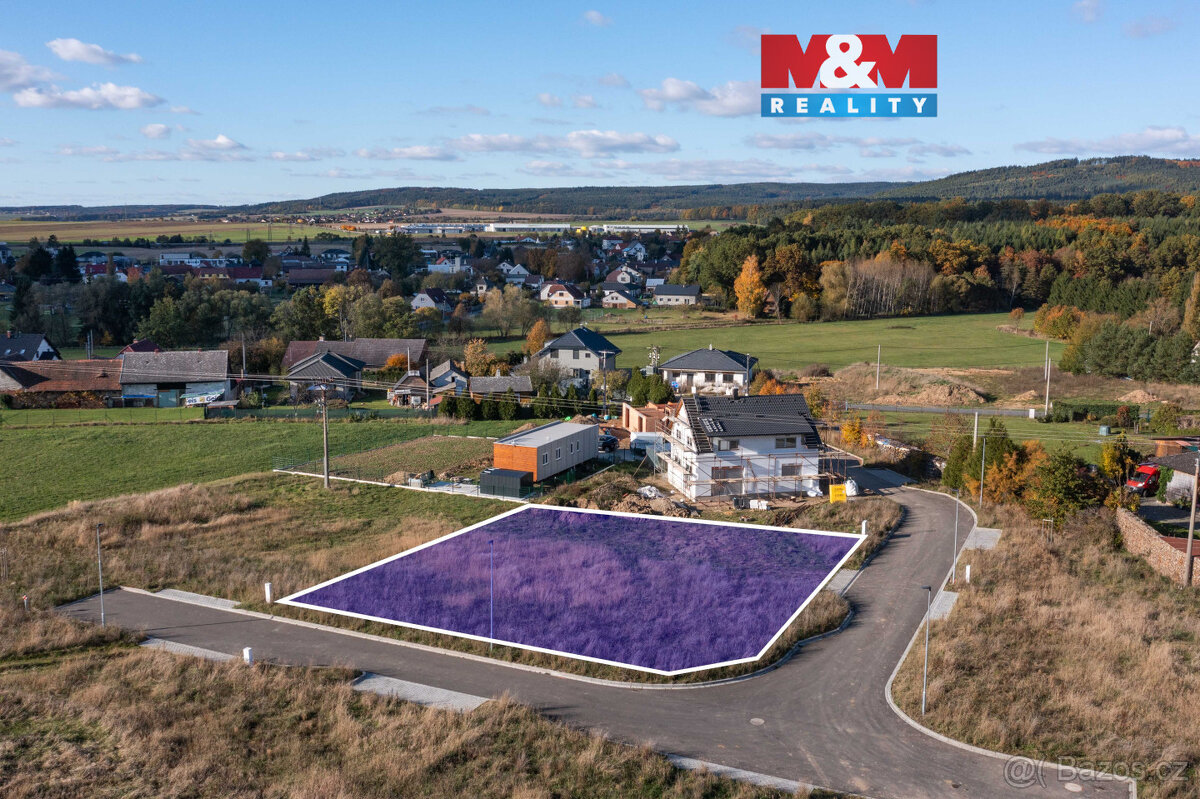 Prodej pozemku k bydlení, 882 m², Svojkovice