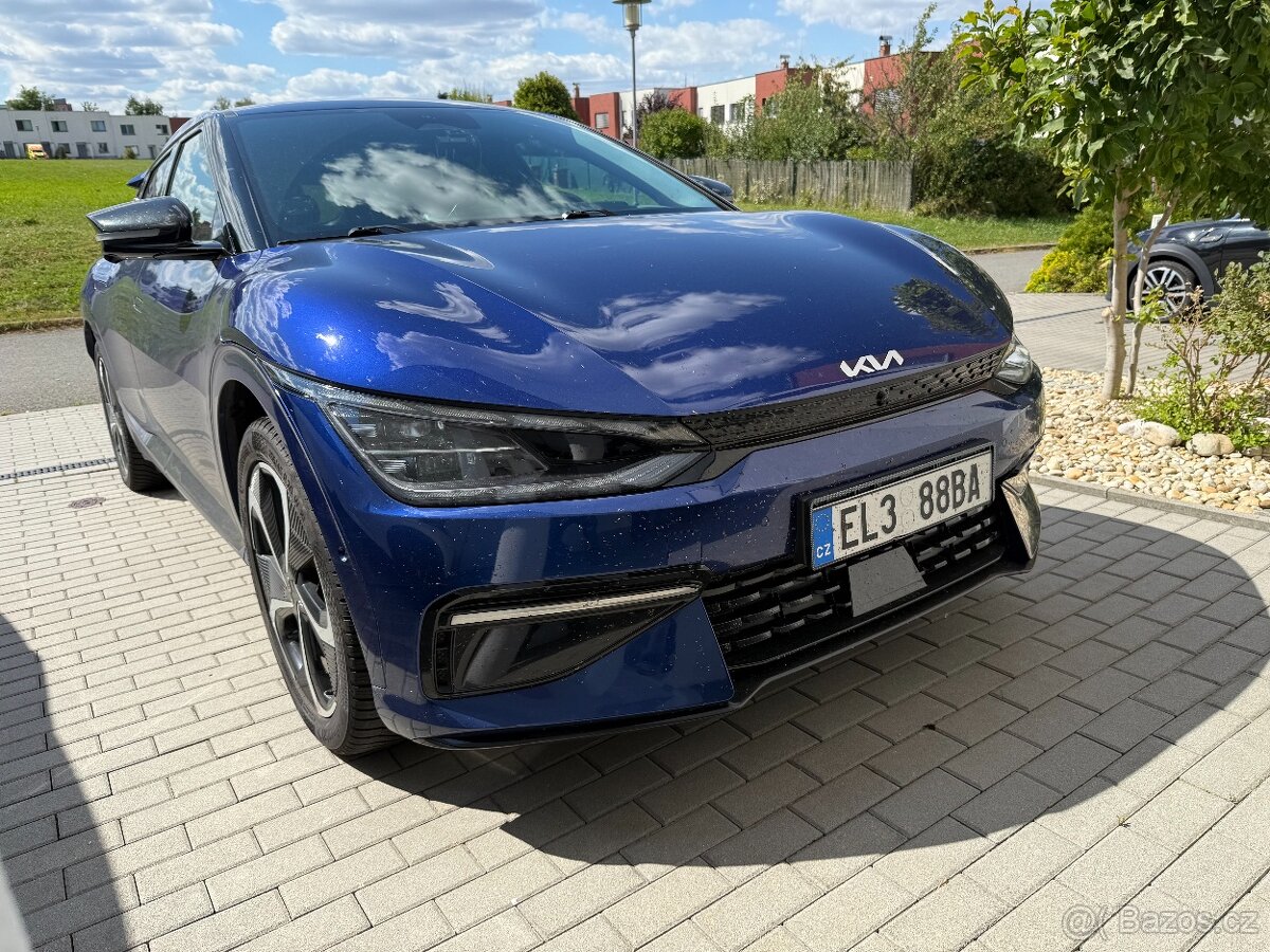 elektromobil značky KIA EV6 GT-line, 239 KW 4 X 4.