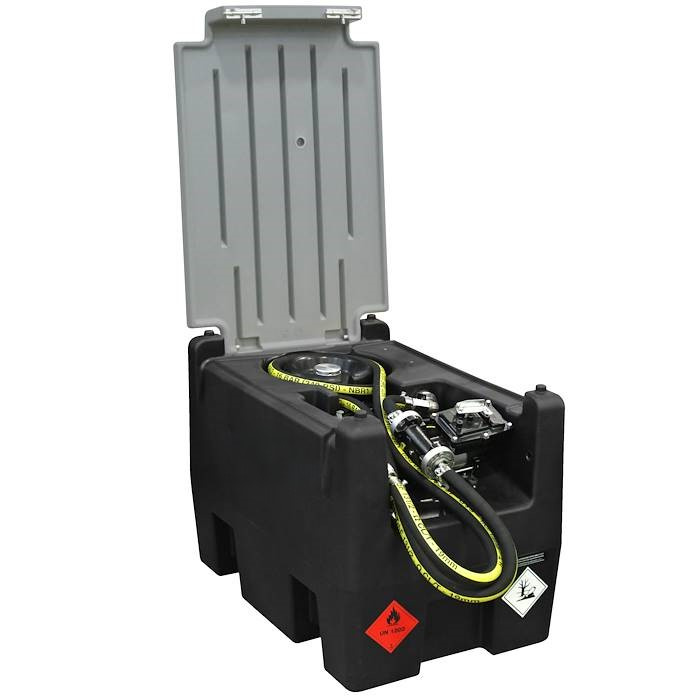 Mobilní nádrž na benzín 220Lit. – el.čerpadlo 12V ATEX