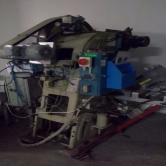 Excentrický lis FPF 2 ze Švédska, vyráběn v roce 1962