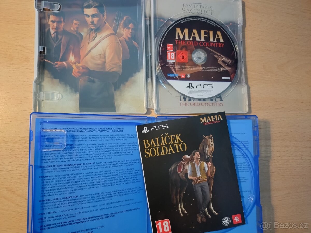 Mafia: The Old Country PS5 + Steelbook Limitovaná edice