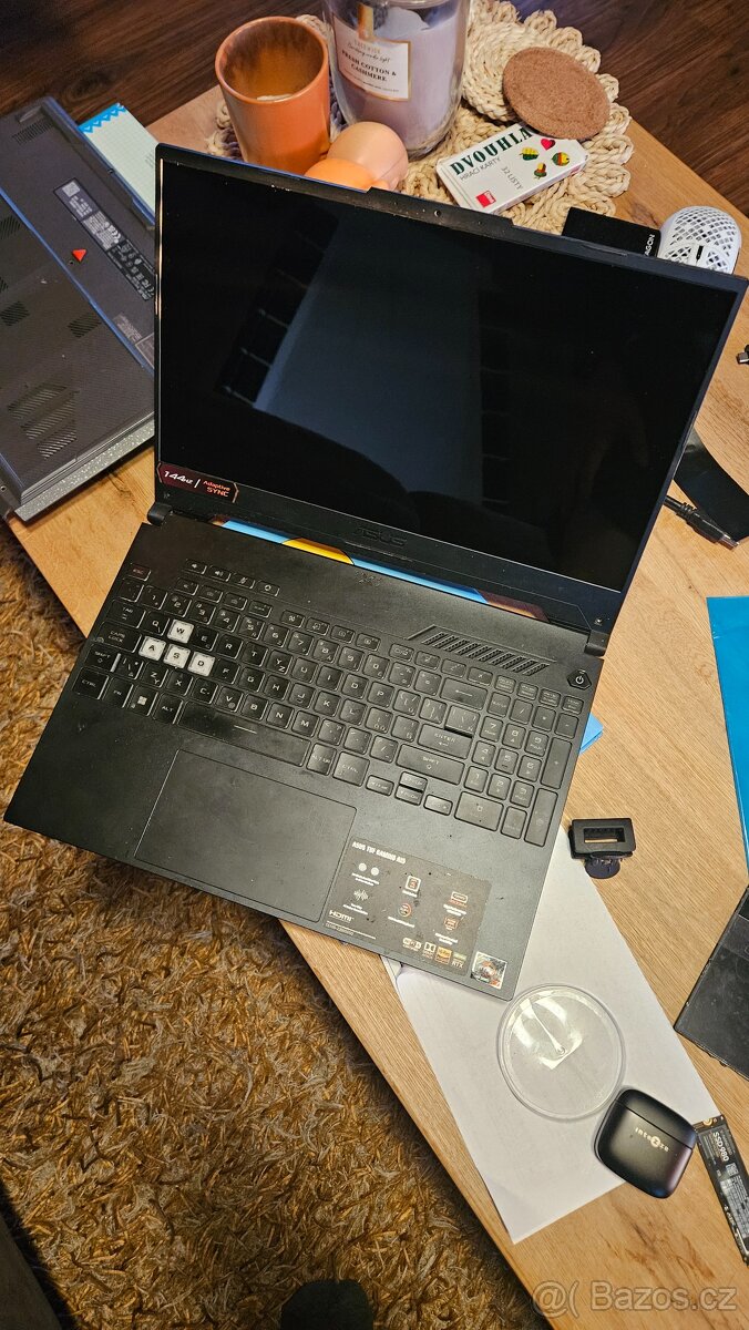 Herni notebook Asus TUF A15 na dily