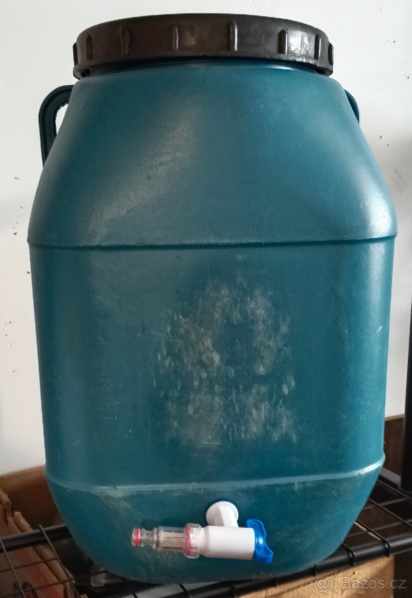 Prodám barel 30 litrů – s výpustním kohoutem a filtrem
