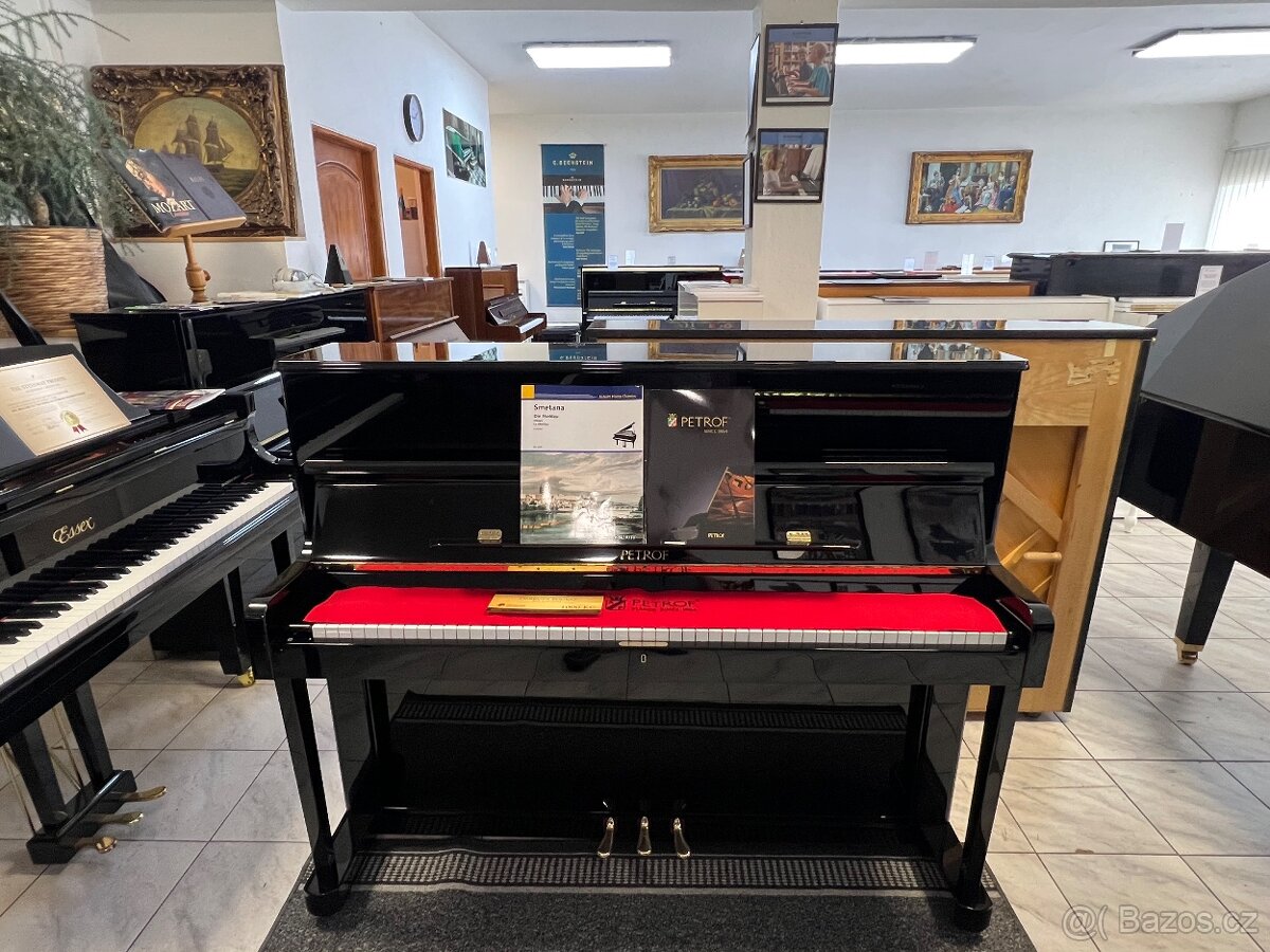 Pianino Petrof opus. 605590 r.v 2006 se zárukou 5 let.