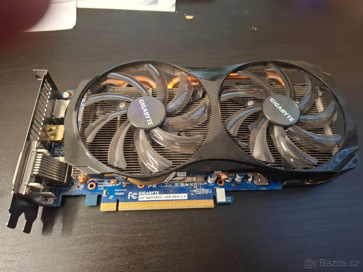 NVIDIA GeForce GTX 650Ti Windforce - 3GB | 1x DP, 1x HDMI, 2