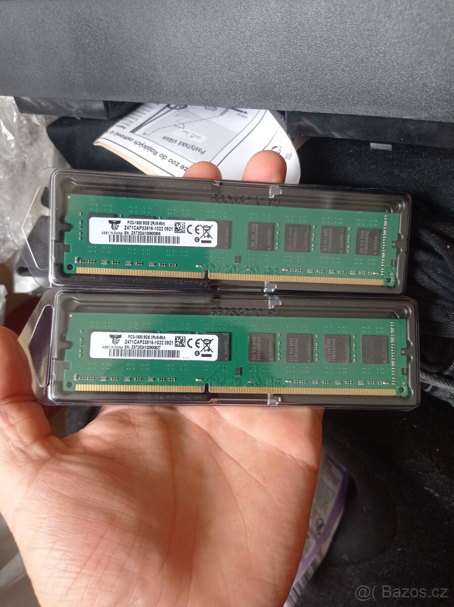 2x8gb DDR3 1600-