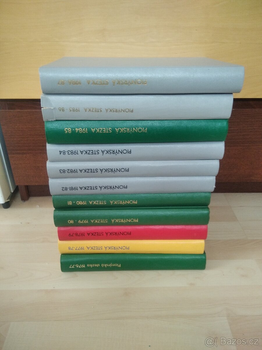 Pionýrská stezka 1979 až 1987 svázané