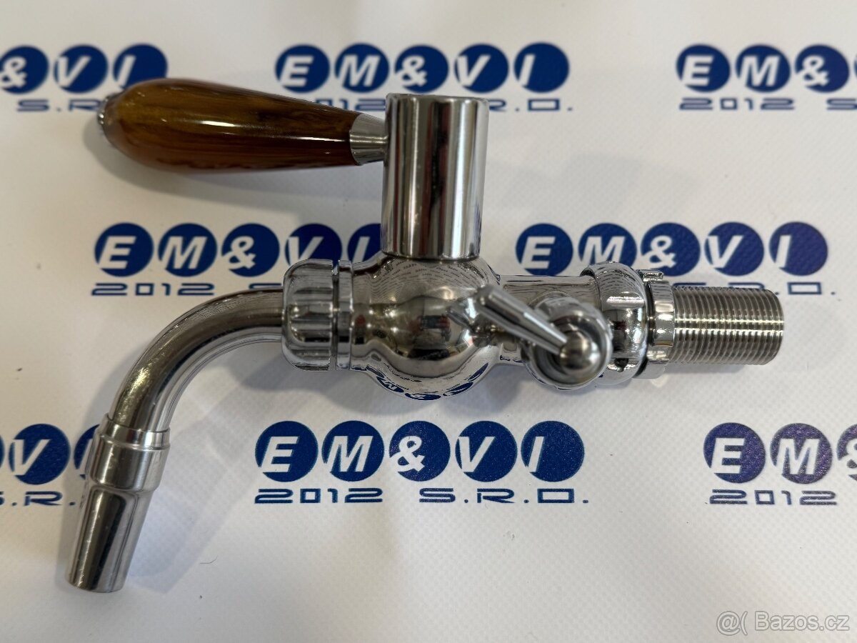 Výčepní kohout GLOBAL chrom - repasovaný