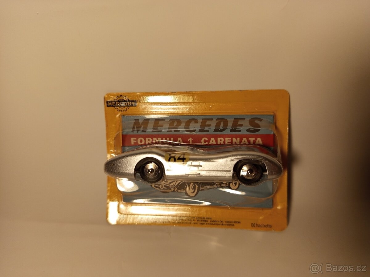 Hachette Mercury retro mercedes Benz formule
