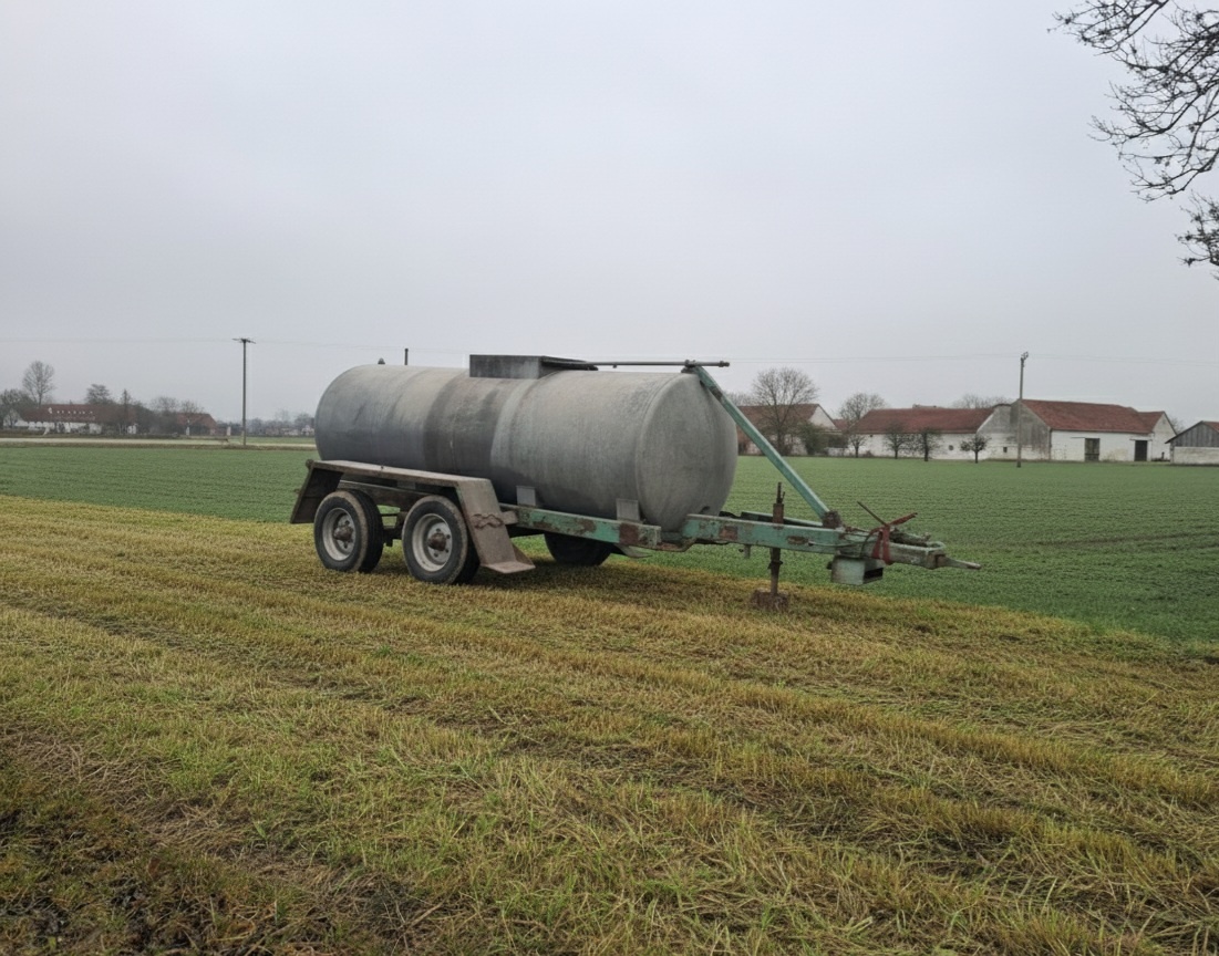 Fekál , Lejta , Voznice, nádrž na vodu za traktor
