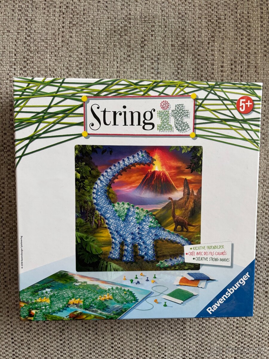Ravensburger String It Midi Dinosauři