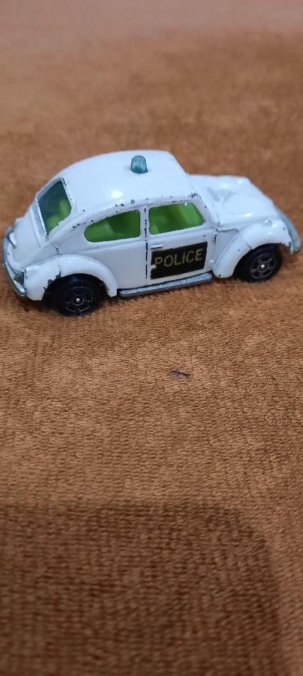 Vintage Corgi Juniors Whizzwheels Volkswagen 1300 Police Car