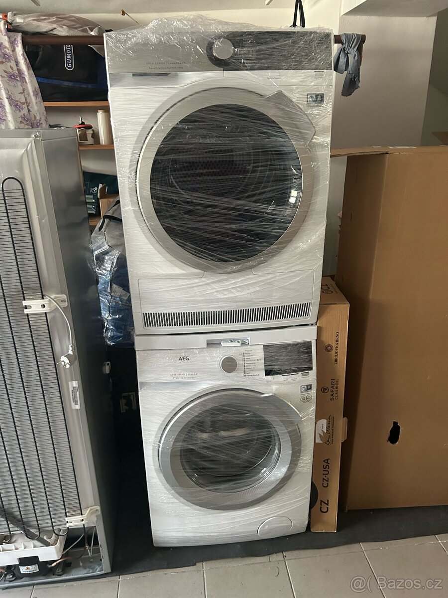 Sušička AEG 8000 a pračka AEG 6000 Lavamat Lavatherm
