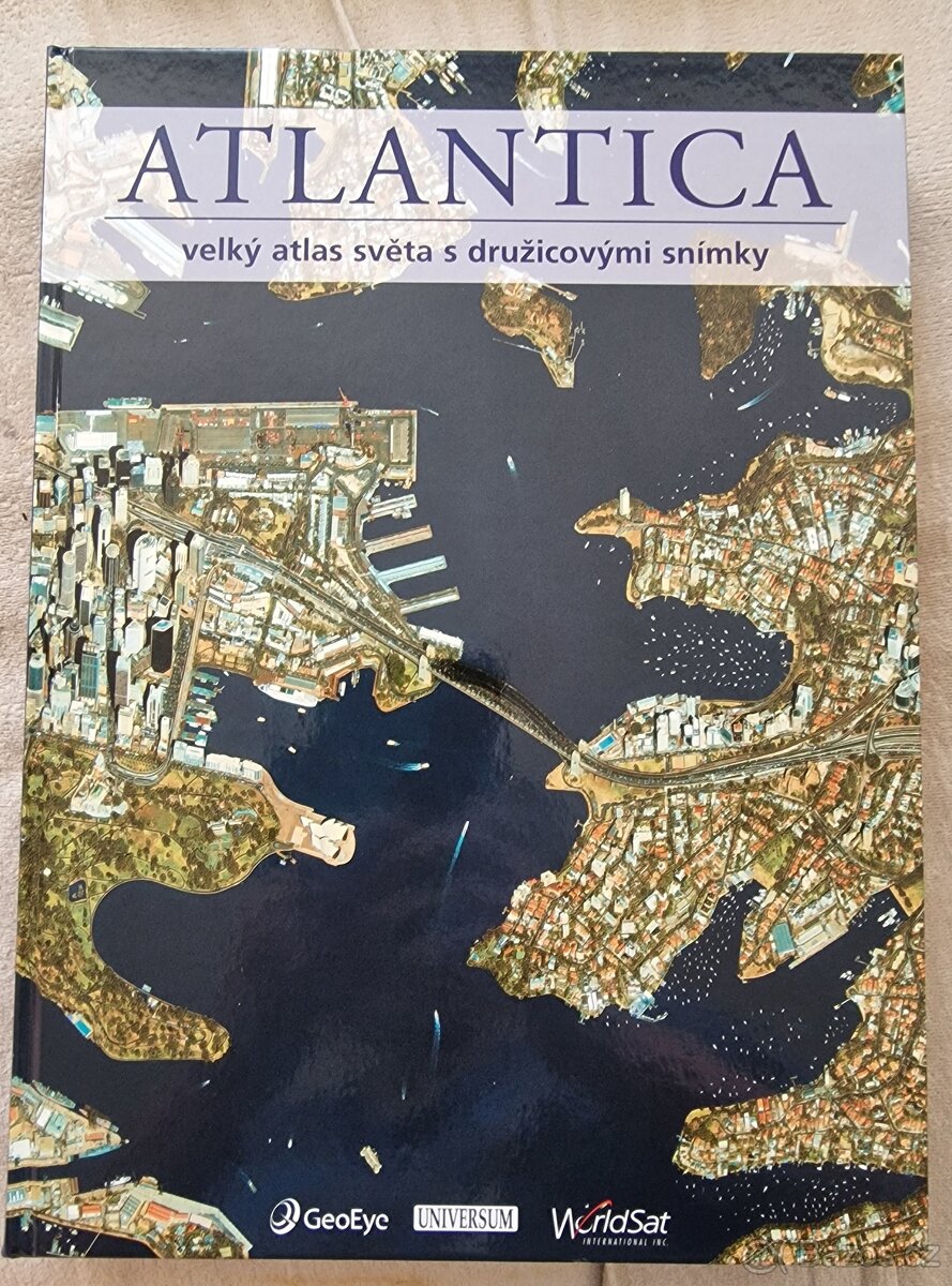 Atlantica - velký atlas světa s družicovými snímky (2012)