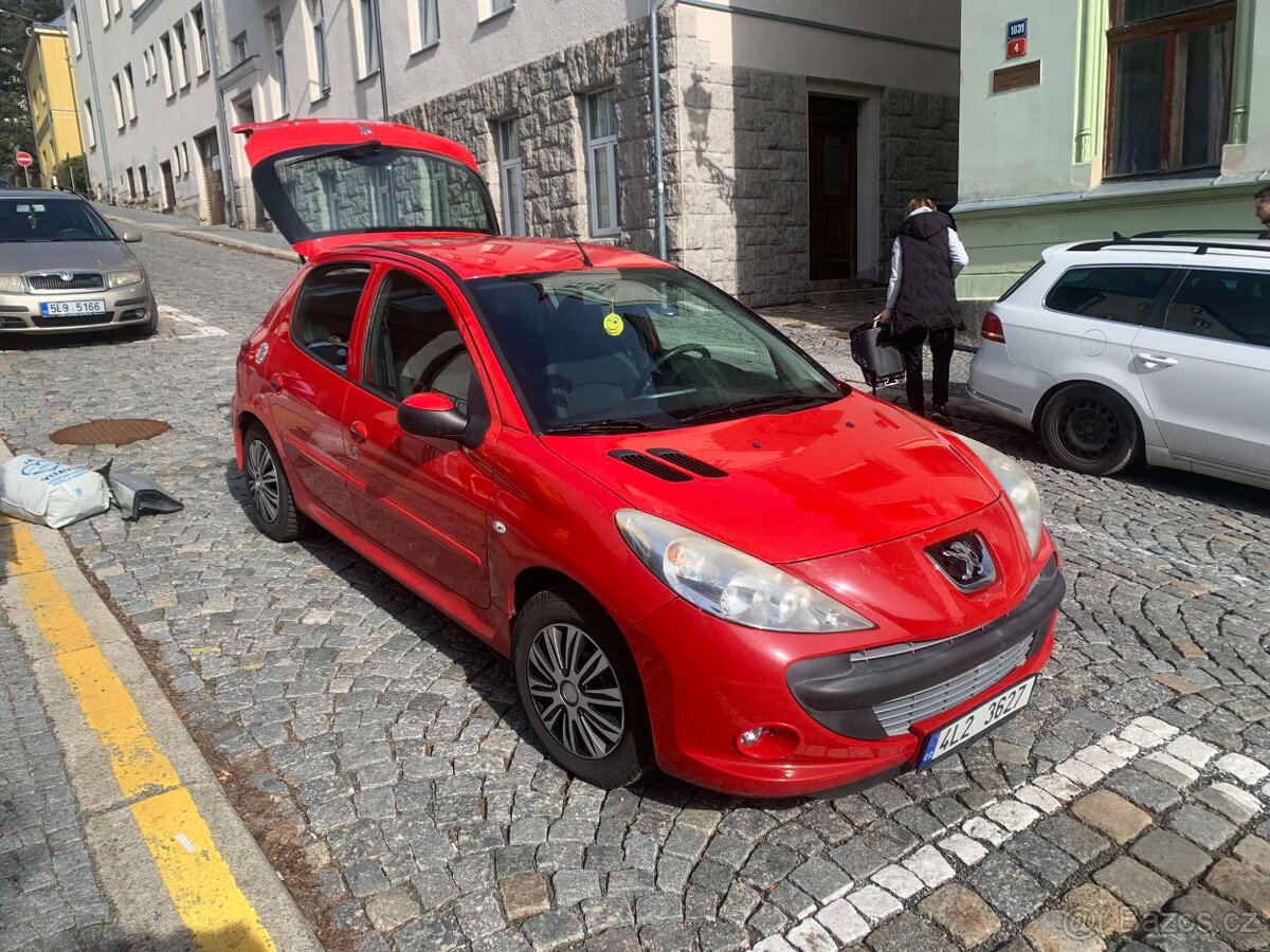 Peugeot 206+, 72000km, RV 2011, 1,4i 54kw