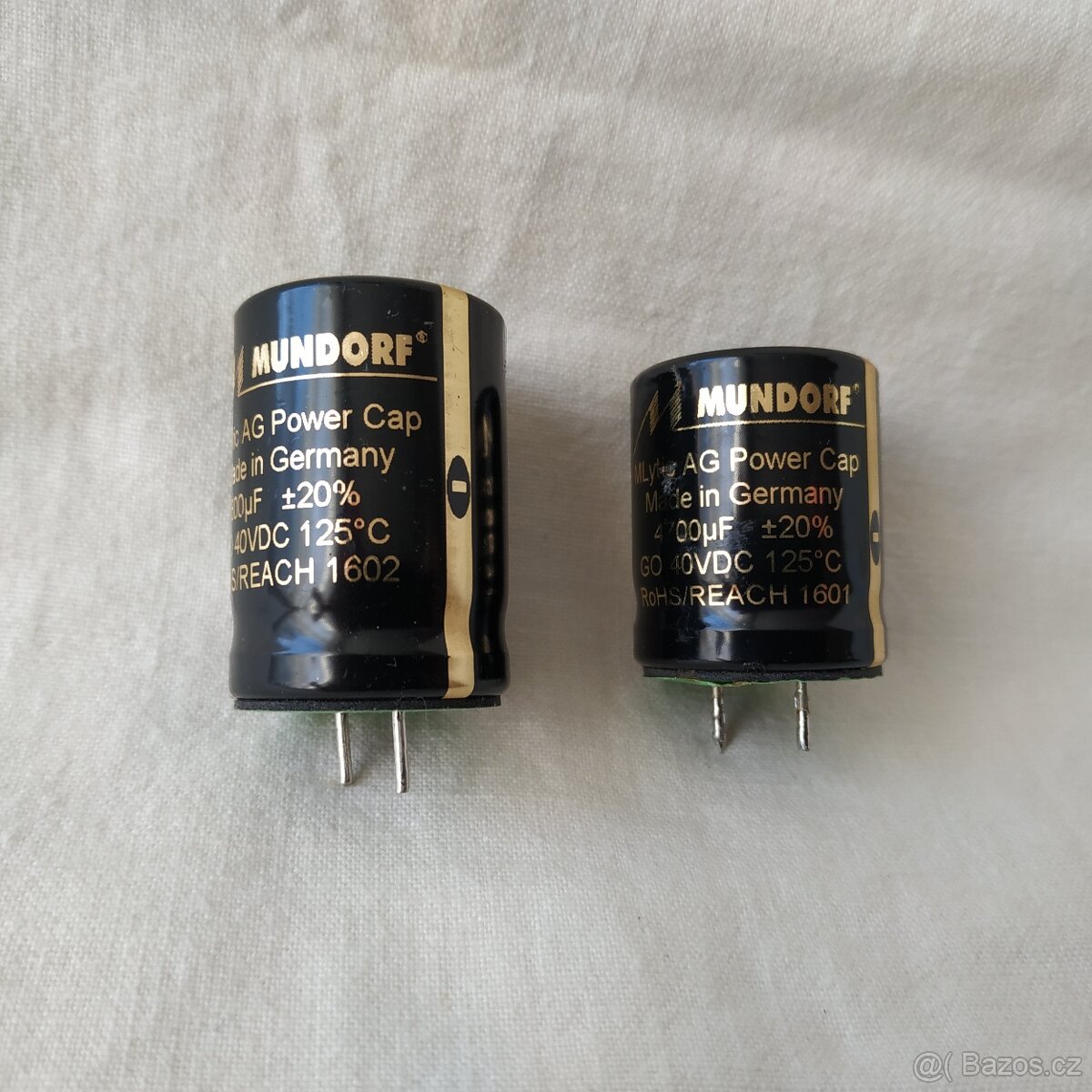 Mundorf MLytic Audiograde MLGO40 kondenzátory