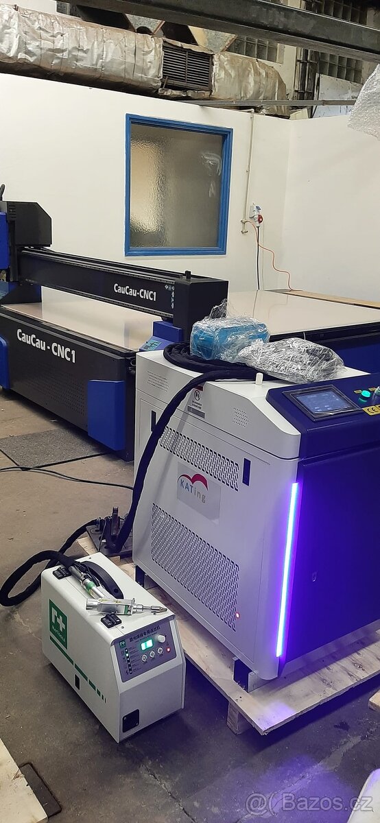 Laserová svářečka 2kW - 2D shape - rozmítané svař.obrazce