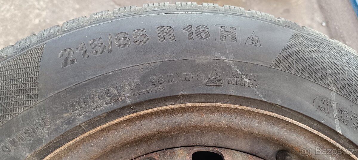 Zimní pneu 215/65r16 Mazda 6