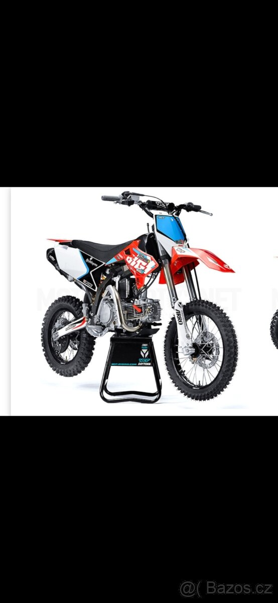 Pitbike ycf bigy factory 160ccm daytona velká kola 17/14