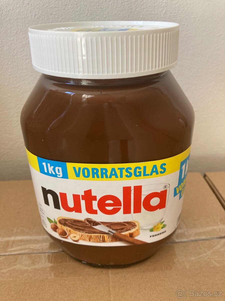 Nutella z Německa 6 x 1kg