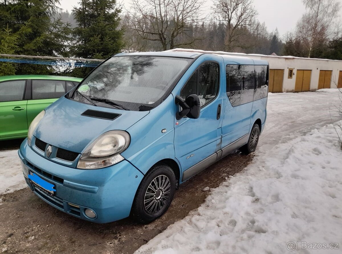 Renault Trafic, r.v.2004,2.5,99 kW,7 míst