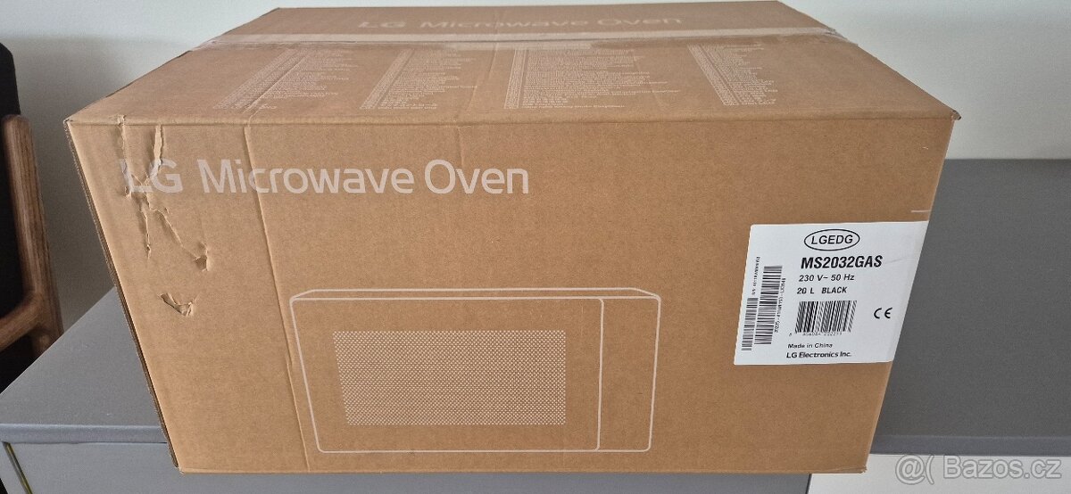Nové, nerozbalené LG mikrovlnná trouba