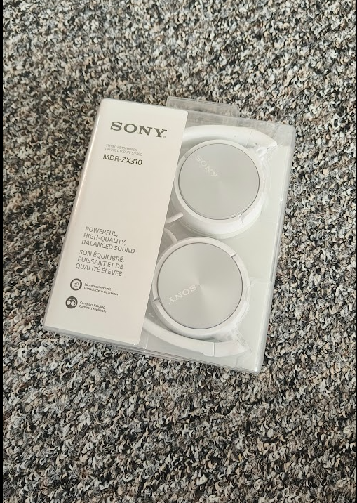 sluchátka SONY ZX310 bílé (nové)