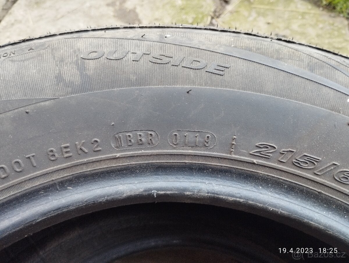 Pneumatiky 215/65 r16