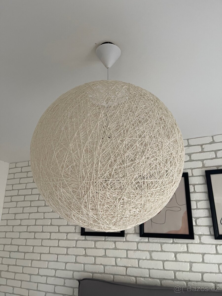 Kulatý lustr Cocoon / závěsná lampa