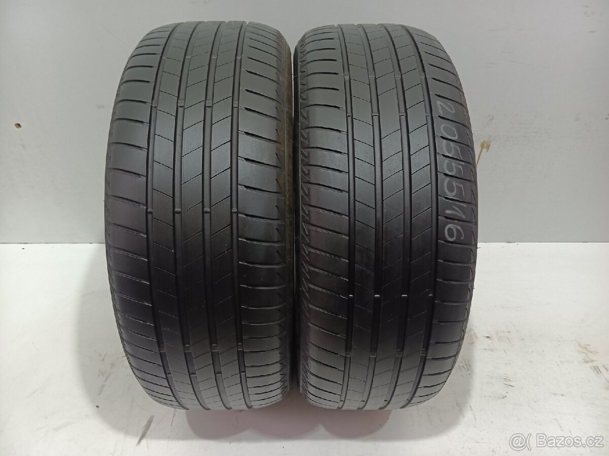 2ks letní pneu 205/55/16 Bridgestone