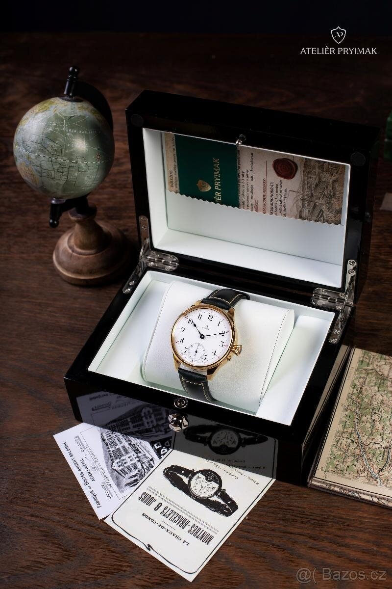 Starožitné švýcarské hodinky OMEGA Chronometre 21 jewels 190