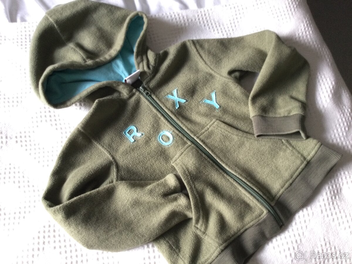 Flisova mikina vel.5-8 let Roxy