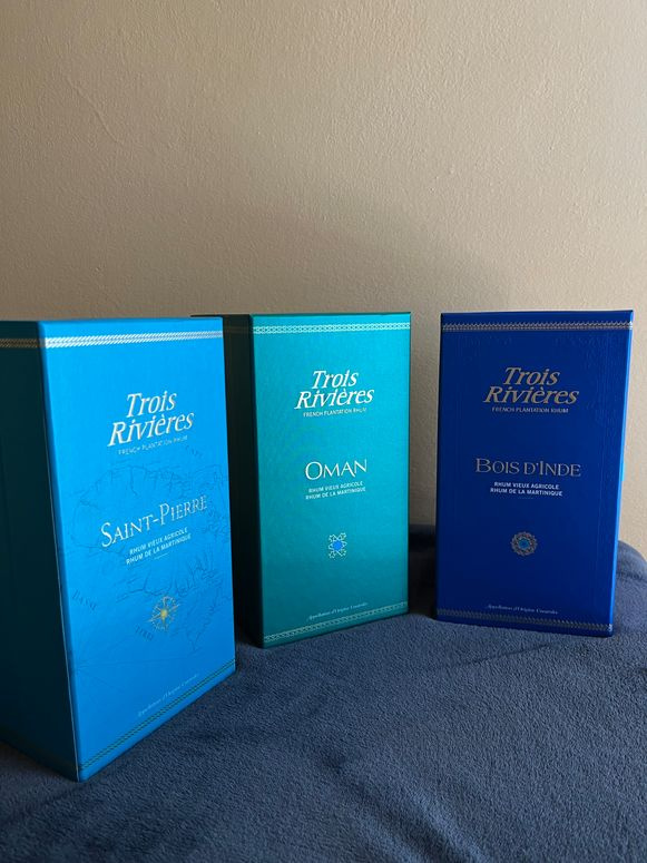 Rum - Trois Rivieres Oman, bois dinde, Saint Pierre