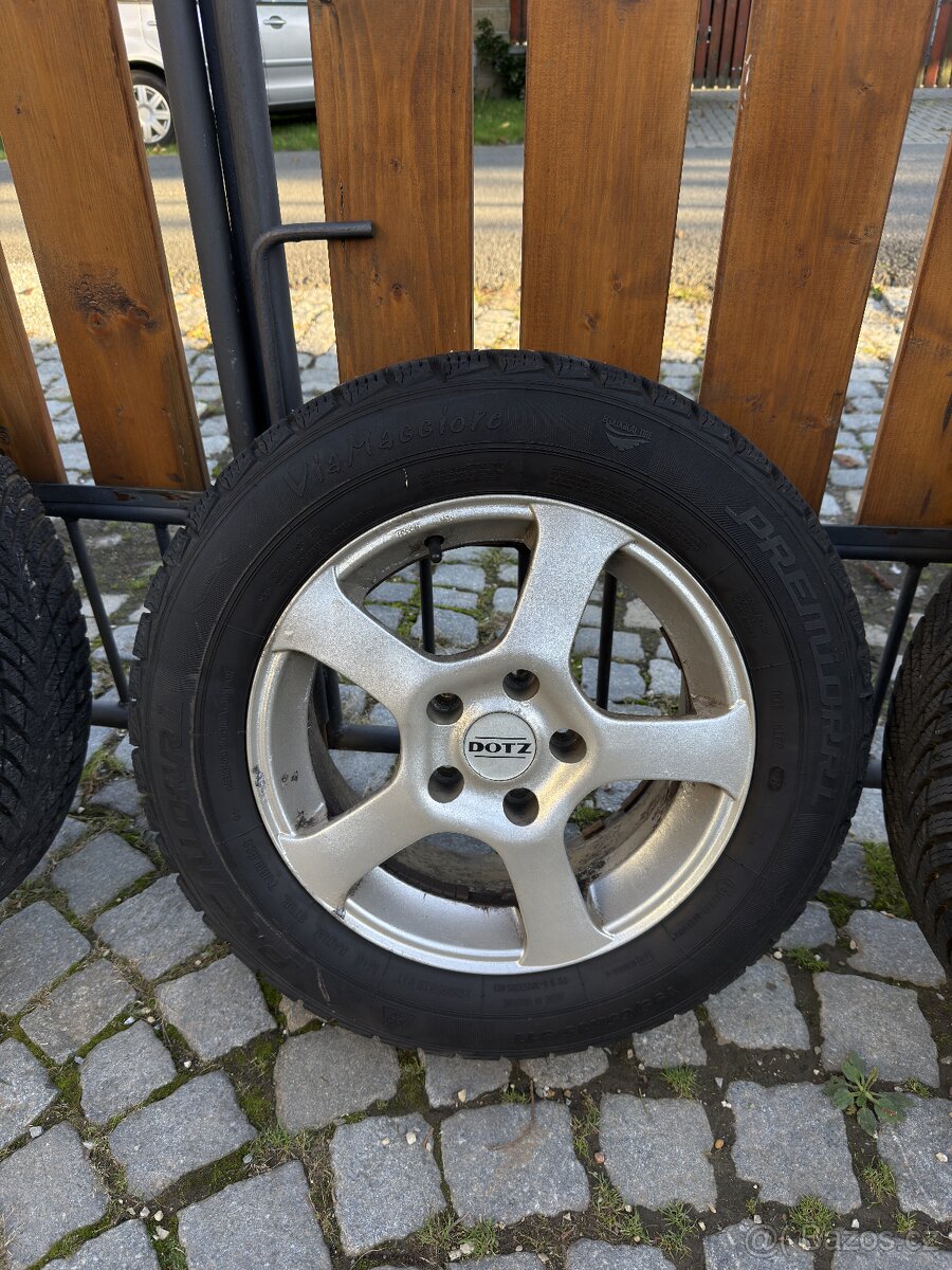 Alu 5x112 r15 Zimní pneu 195/65 r15