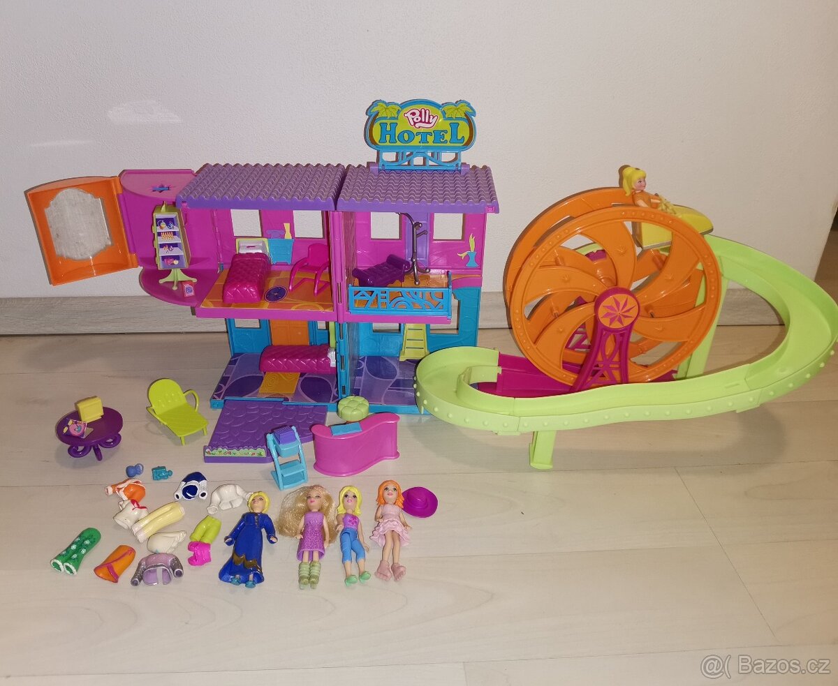 Polly pocket - domeček, hotel