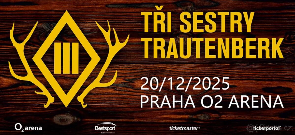 Klubové patro O2 Arény (VIP) - TŘI SESTRY & TRAUTENBERK