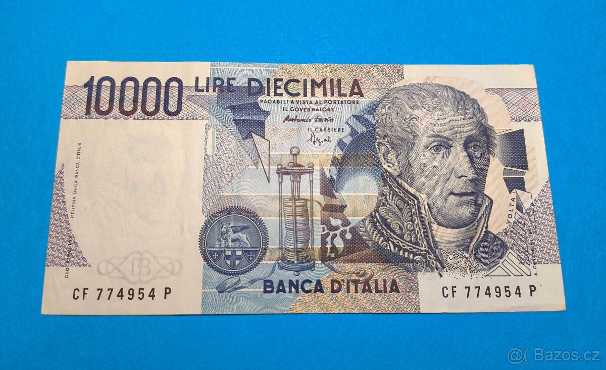 Bankovka ITÁLIE - 10.000 Lire 1984