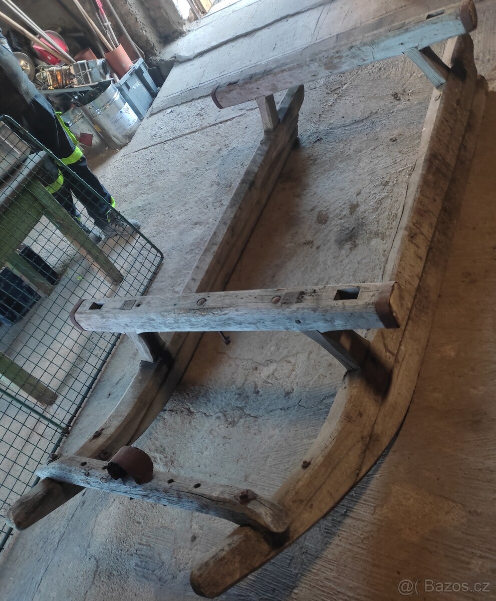 Rám na koňské saně