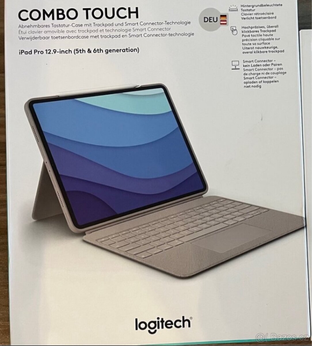 Logitech Combo Touch na Ipad Pro 12.9