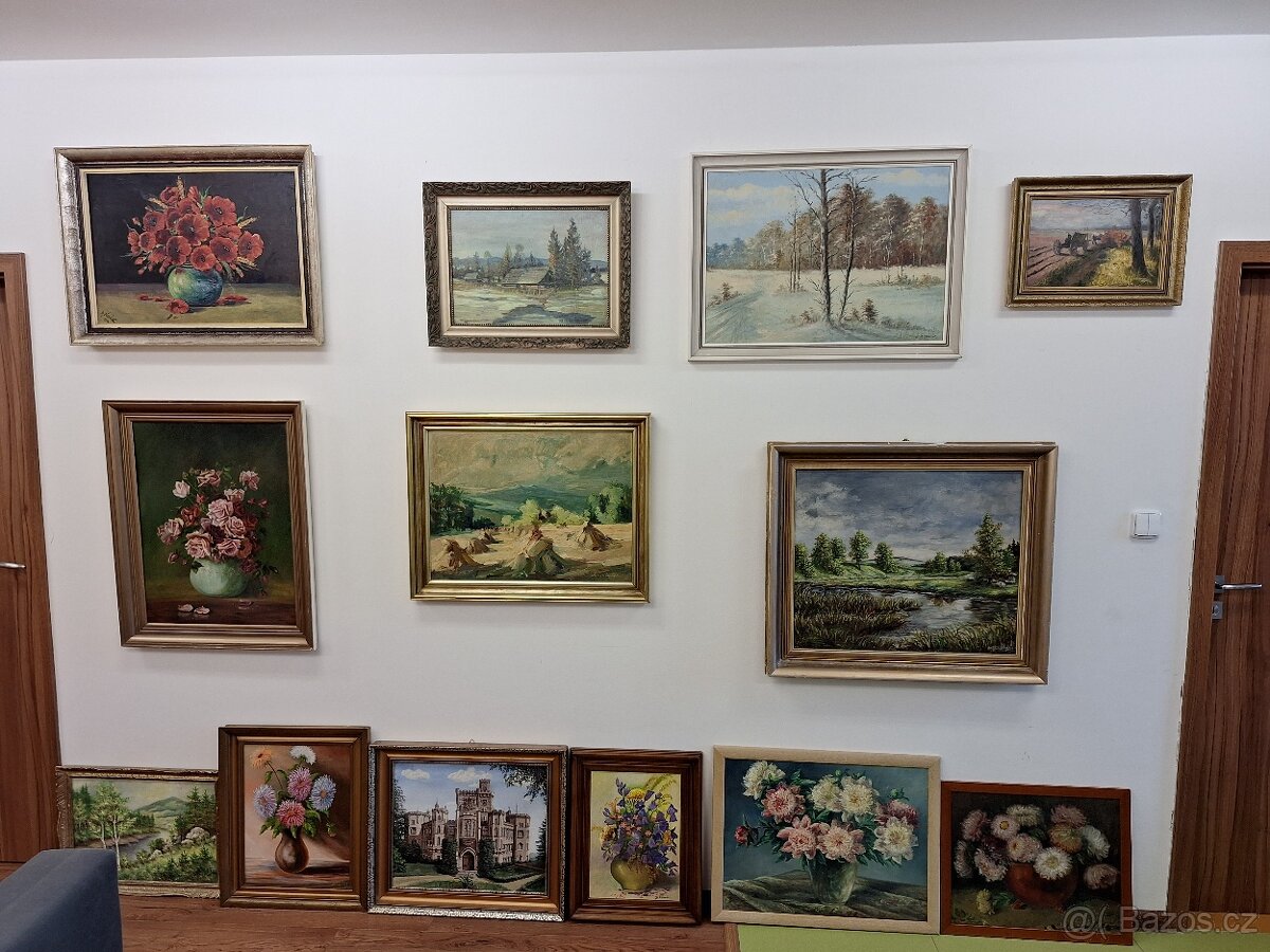 Obrazy, Čeští autoři