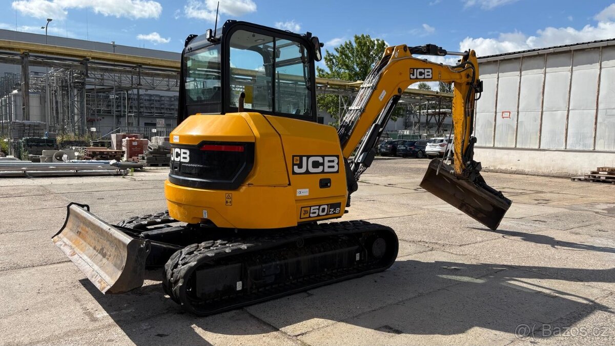 JCB 50 Z - zánovní rýpadlo 2. generace v TOP stavu