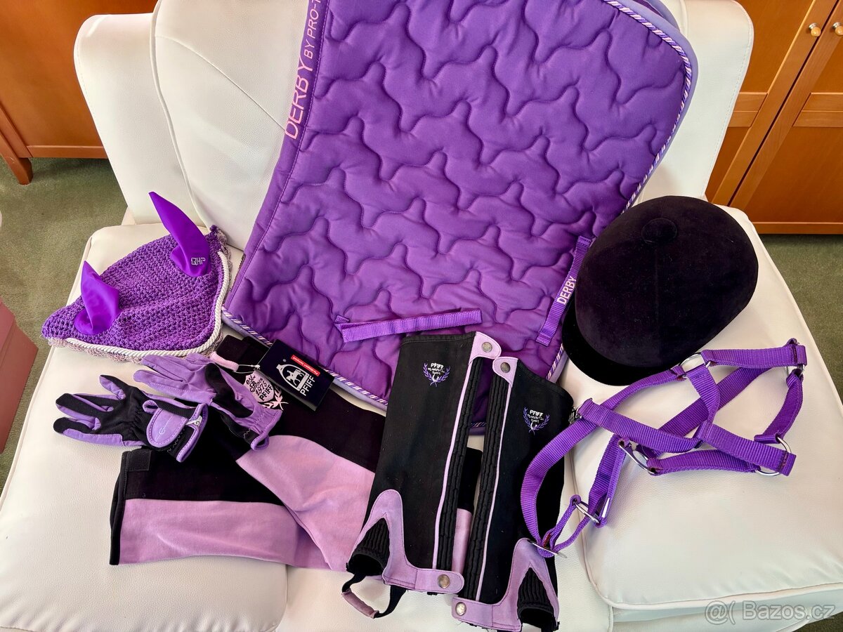Jezdecké potřeby pro dívku 10-12let
