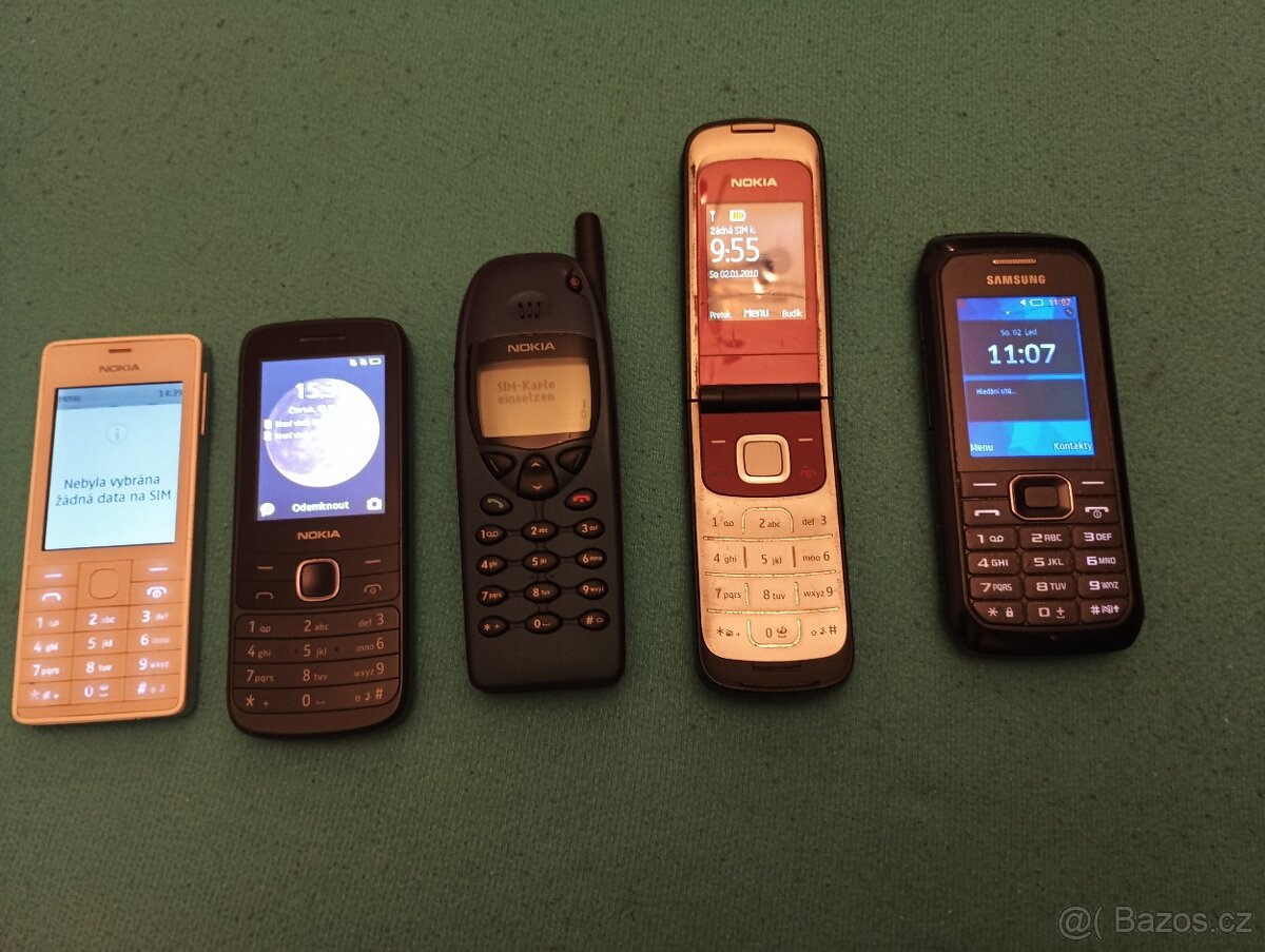 Nokia 515.2,225 4G,6110,2720,3310,Samsung sm-b550h,gt-s5610