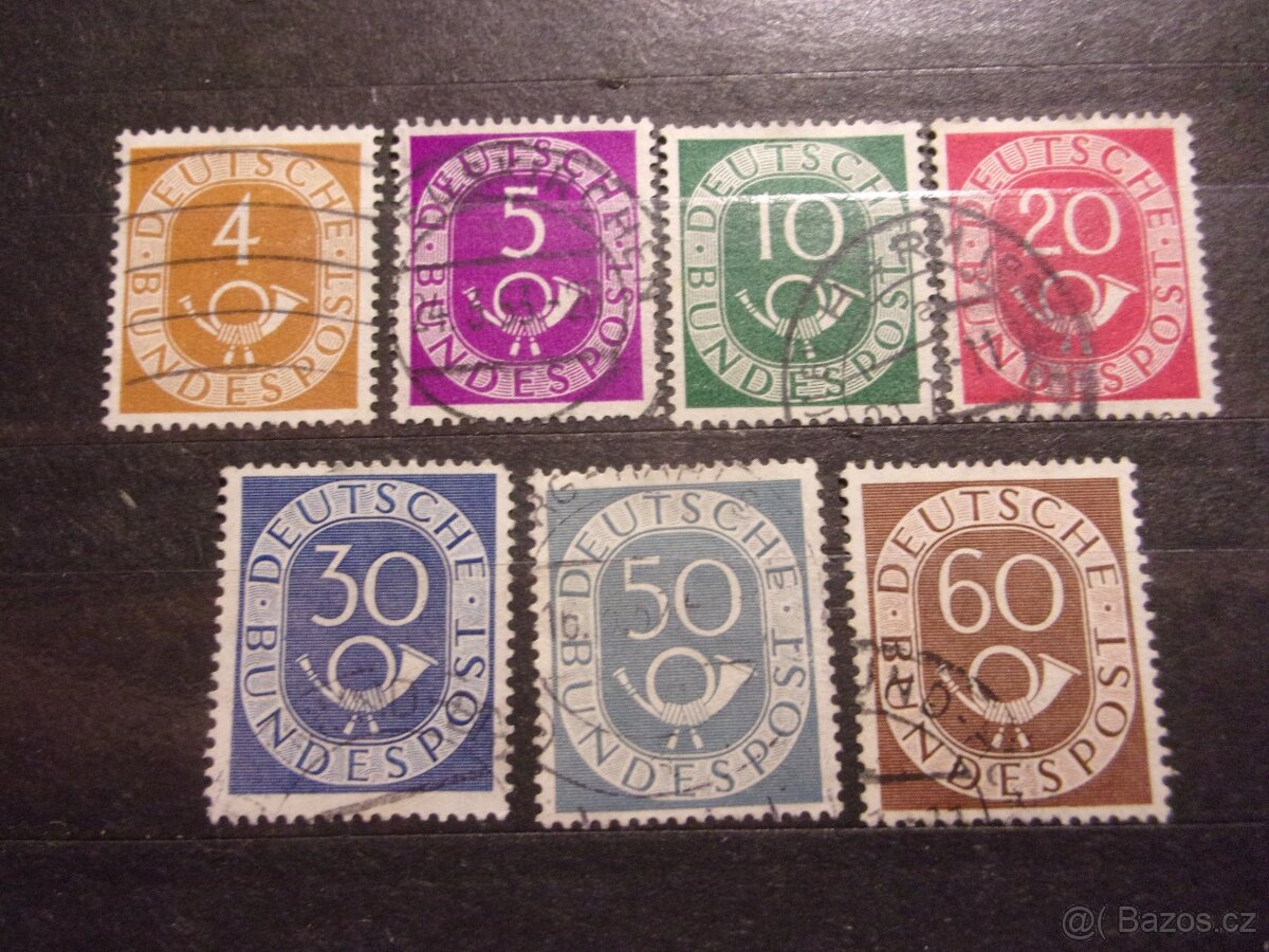 Poštovní známky BRD