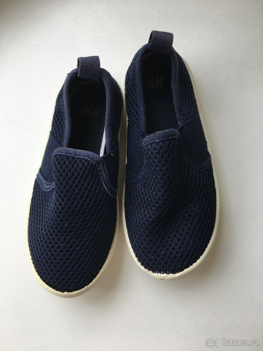 Nazouvací boty tmavě modré 25 H&M
