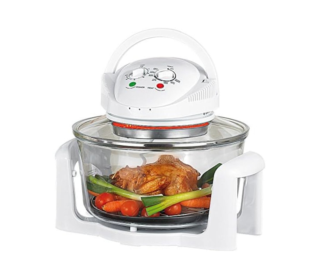 Halogenová a horkovzdušná trouba. Nová.